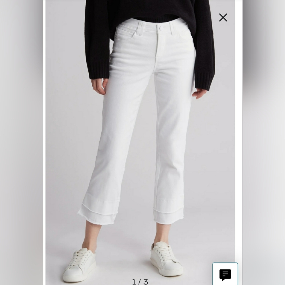 Nwt Democracy 12 white Jeans ab technology B2